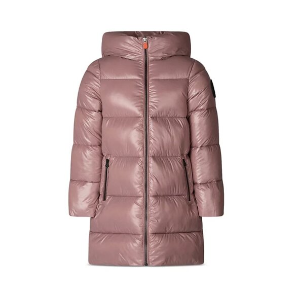 Save The Duck Little Hooded Millie Quilted Coat - Size 4 Retail $300